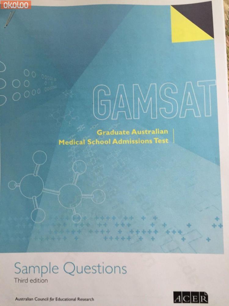 Books/magazines ACER Gamsat Practice Test Booklets / Gamsat Preparation Material Bundle Very