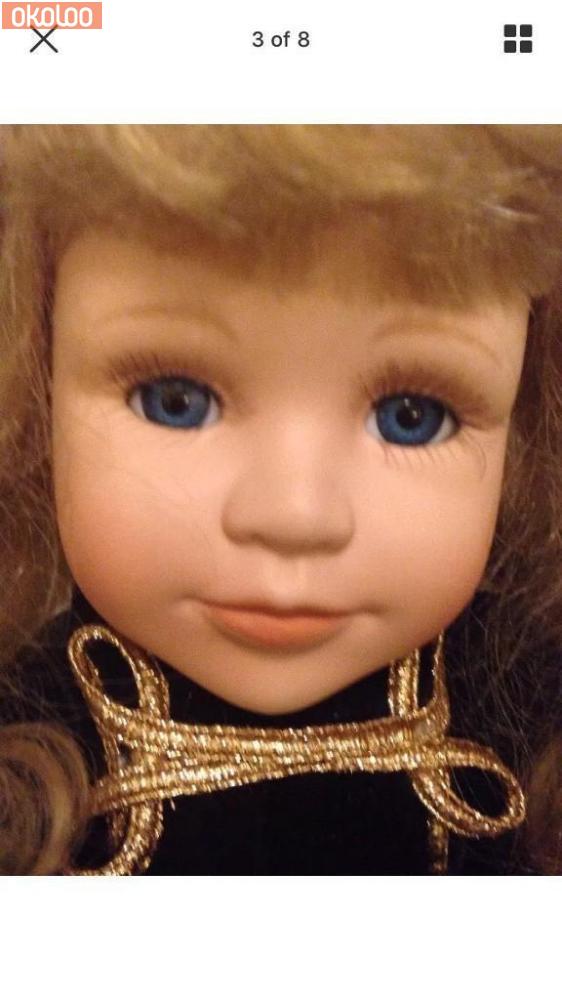 Collectables Das collectable porcelain Doll Scotland City of Edinburgh